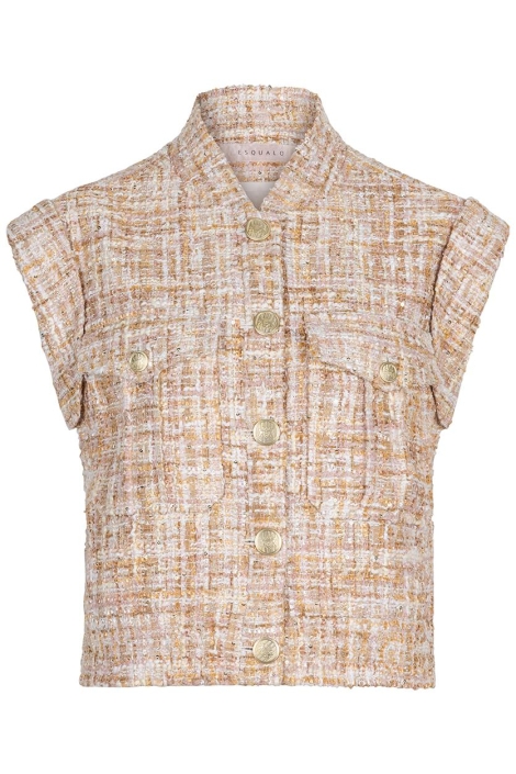 EsQualo gilet tweed
